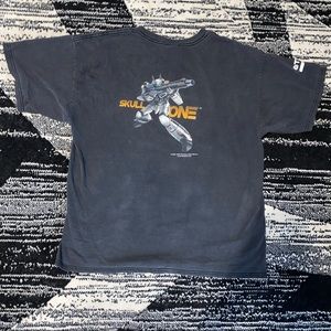 Vintage skull one anime tee